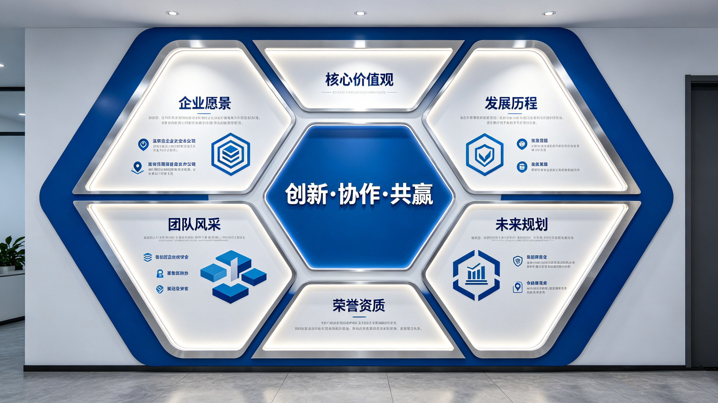 资兴企业文化墙六边形避坑指南（新手常犯5个错误）